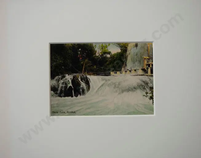 UNKNOWN - Okere Falls, Rotorua, c.1900 Image 1++