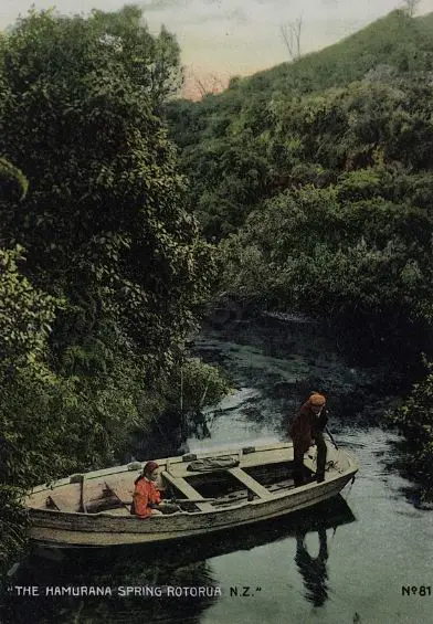 UNKNOWN - Hamurana Spring, Rotorua, c.1900 Image 1++