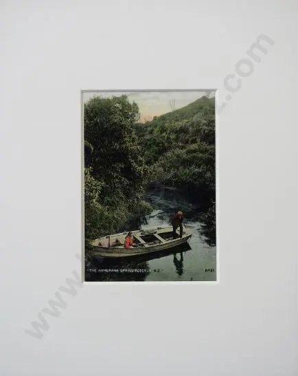 UNKNOWN - Hamurana Spring, Rotorua, c.1900 Image 1++