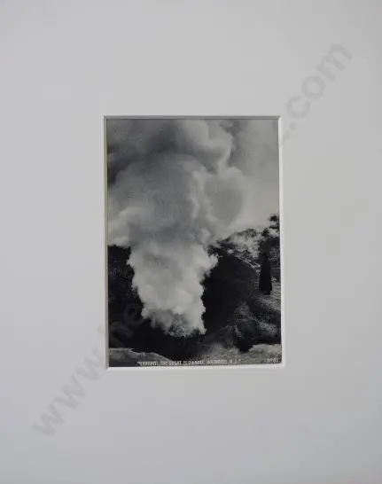UNKNOWN - Karapiti, The Great Blowhole, Wairakei c.1900 Image 1++