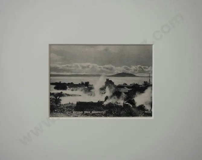 UNKNOWN - Rotorua from Ohinemutu, c.1900 Image 1++