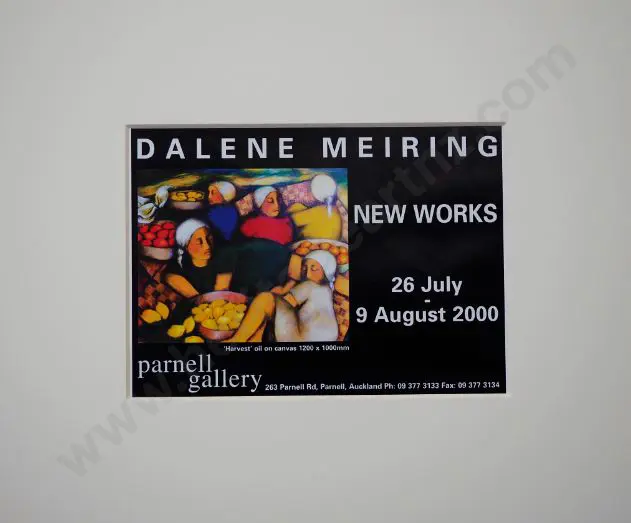 PARNELL GALLERY - Advertisment for New Works 26 July 2000 Image 1++