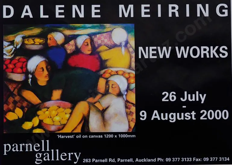 PARNELL GALLERY - Advertisment for New Works 26 July 2000 Image 1++