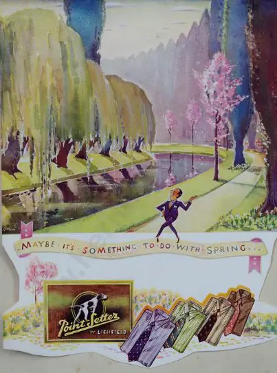 UNKNOWN - Lichfield Shirt Advert c. 1946 Image 1++