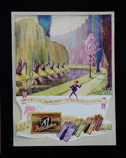 UNKNOWN - Lichfield Shirt Advert c. 1946 Image 1++