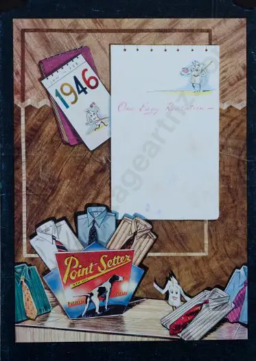 UNKNOWN - Lichfield Shirt Advert c. 1946 Image 1++