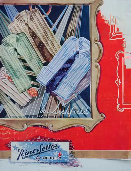 UNKNOWN - Lichfield Shirt Advert c. 1946 Image 1++