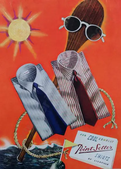 UNKNOWN - Lichfield Shirt Advert c. 1947 Image 1++