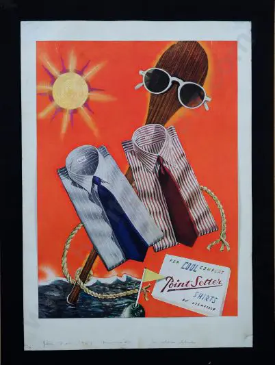 UNKNOWN - Lichfield Shirt Advert c. 1947 Image 1++