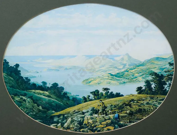 UNKNOWN - Surveyor Looking across Bay of Islands (?) Image 1++