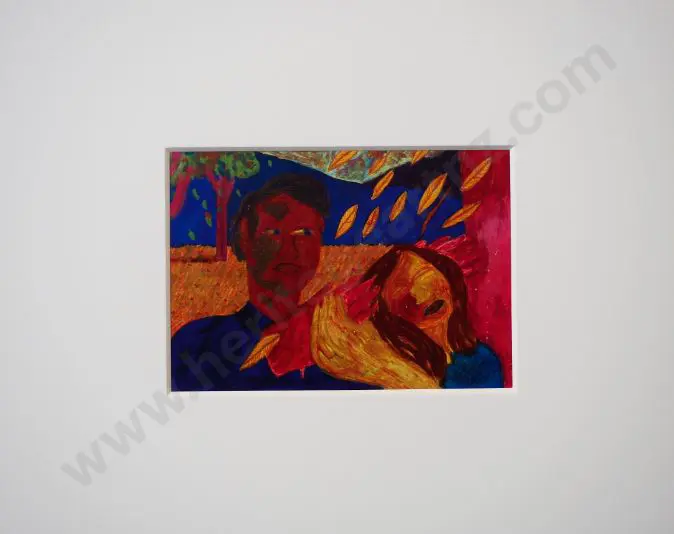 HARRIS, Jeffrey (1949-) - Untitled - Man & Woman Image 1++