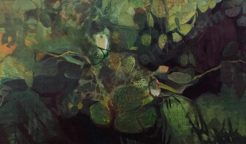 HENDERSON, Louise (1902-1994) - Last of the Garden Series, 1972 Image 1++