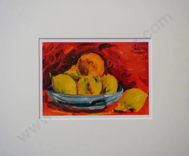 CAIRNCROSS, Sam (1913-1976) - Still Life with Lemons, 1956 Image 1++