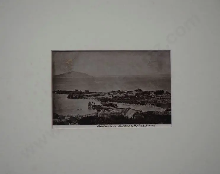 UNKNOWN - Ohinemutu in Rotorua & Mokoia c. 1900 Image 1++