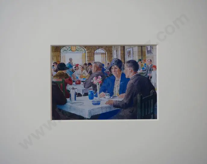 FITZGERALD, James (1869-1945) - Takahe Hotel, Christchurch, 1931 Image 1++