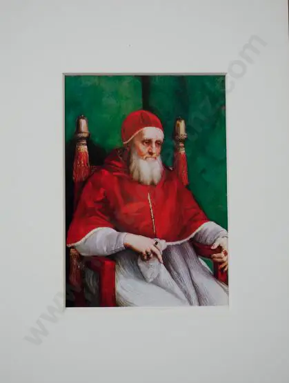 RAPHAEL (1483-1520) - Pope Julius 11 Image 1++