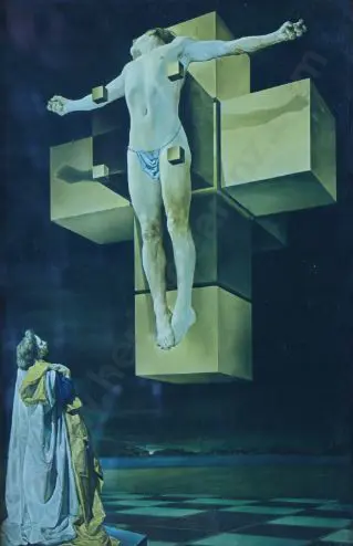 DALI, Salvador (1904-1989) - Crucifixion, 1954 Image 1++