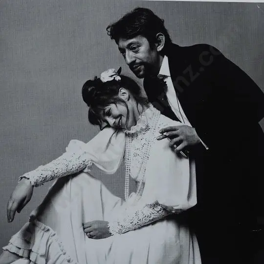 BEATON, Sir Cecil (1904-1980) - Jane Birkin & Serge Gainsbourg - 1971 Image 1++