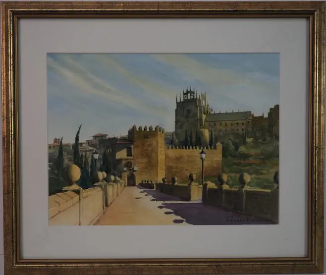 HOMES, Ronald (20th Cent.) - Mediterranean Fortress Image 1++