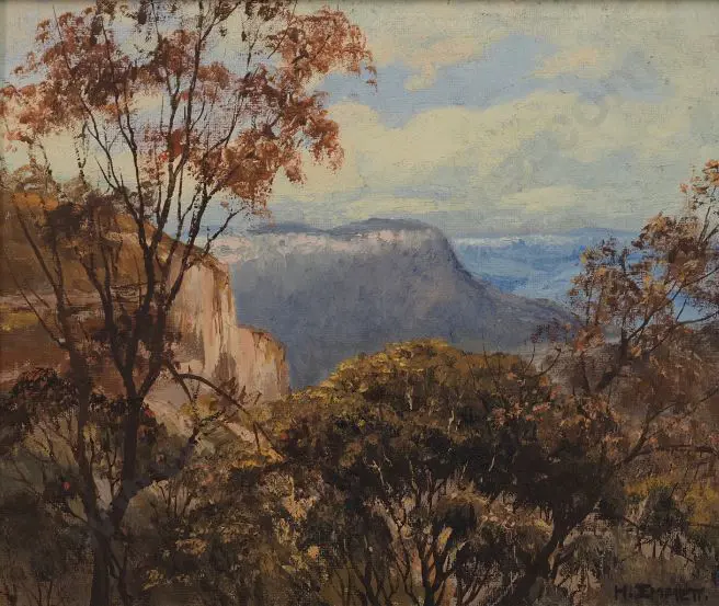 EMMETT, Harry (1900-1979) - Landslide Rock Image 1++