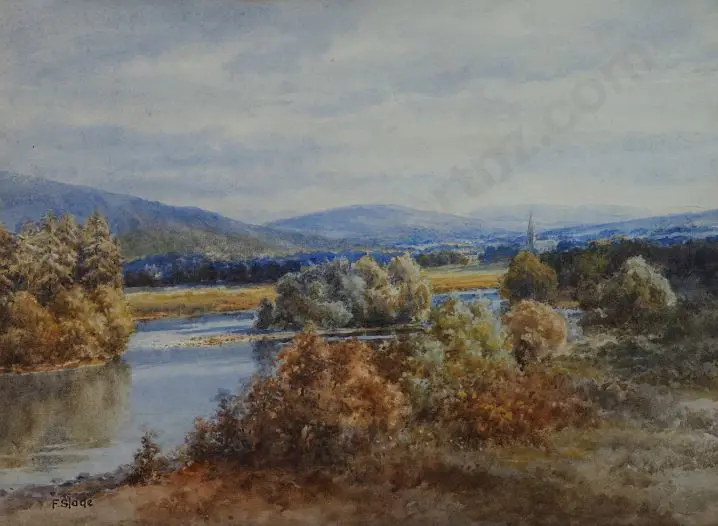 SLADE, F. (Early 20th Cent.) - Picturesque England Image 1++