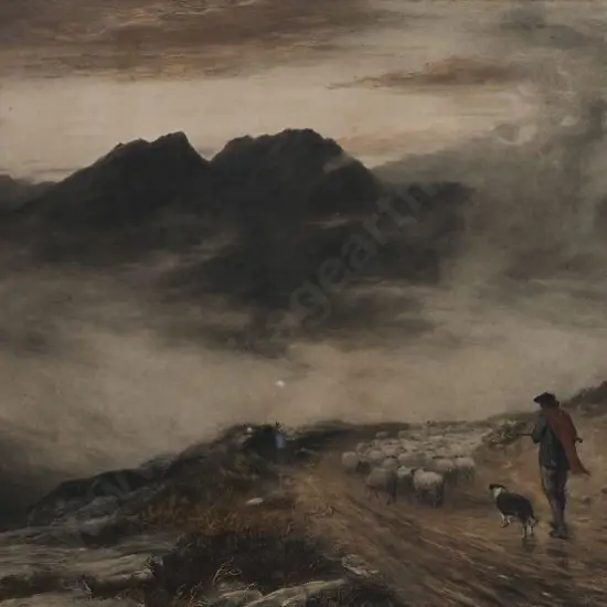 MacWHIRTER, John R.A. (1839-1911) - After - Evening Mists, Isle of Skye