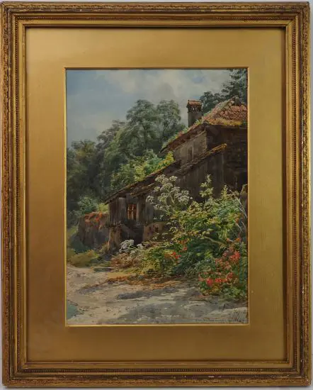 WAY, Charles Jones (1835-1919) - A Neglected Corner Image 1++