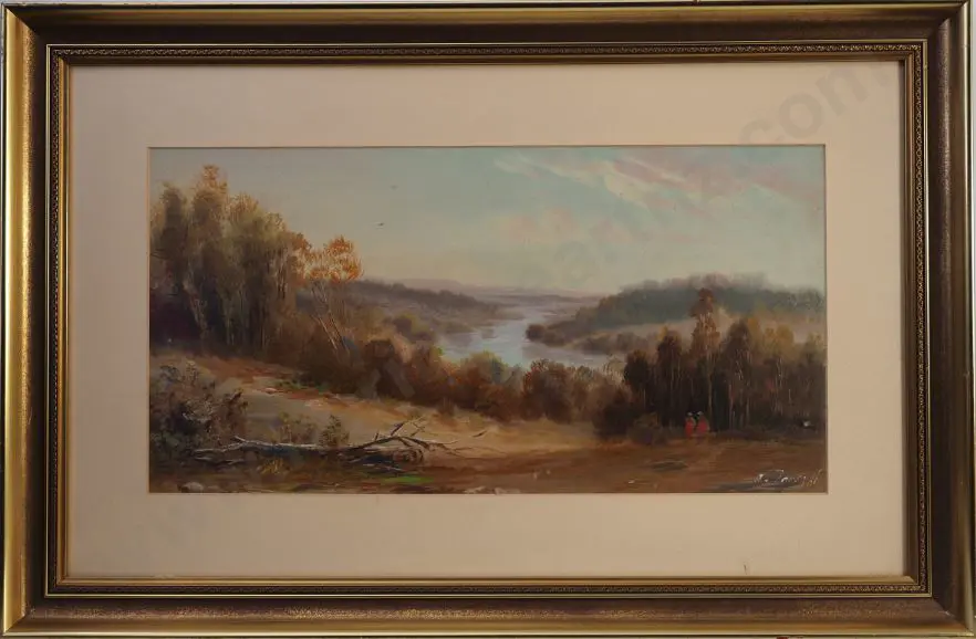 FORSYTH, Alfred William (1860s - 1909) - Tumut River, New South Wales Image 1++