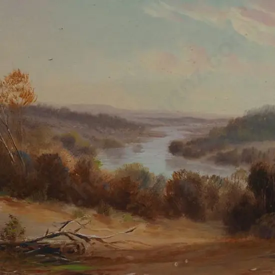 FORSYTH, Alfred William (1860s - 1909) - Tumut River, New South Wales