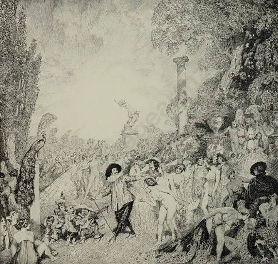 LINDSAY, Norman (1879-1969) - Pen Drawings of Norman Lindsay Image 1++