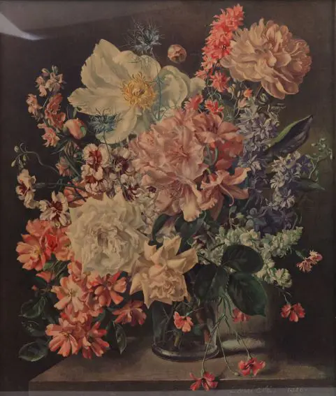 ELLIS, Lionel (1903-1988) - Flowers in Vase, 1946 Image 1++