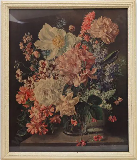 ELLIS, Lionel (1903-1988) - Flowers in Vase, 1946 Image 1++
