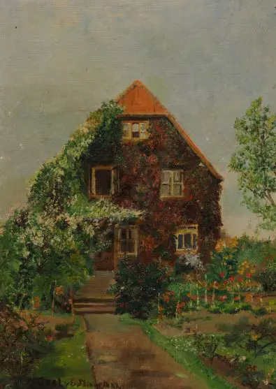 SLINGELAND, CJG Cool-van Oosten (1902-1975) - Landhuis , Holland Image 1++