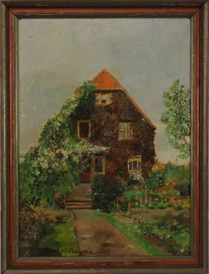 SLINGELAND, CJG Cool-van Oosten (1902-1975) - Landhuis , Holland Image 1++