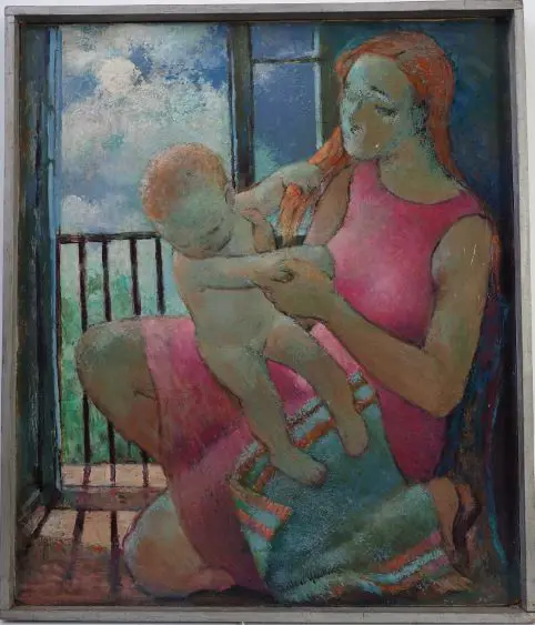 HAWKINS, Sheila (1905-1999) - Woman & Child Image 1++
