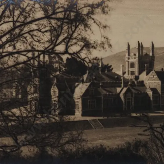CHANCE, George (1885-1963) - Otago Boys High School