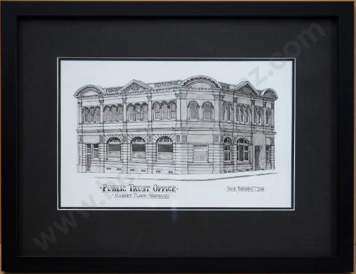 BATTARBEE, David (1939-) - Public Trust Office, Whanganui Image 1++