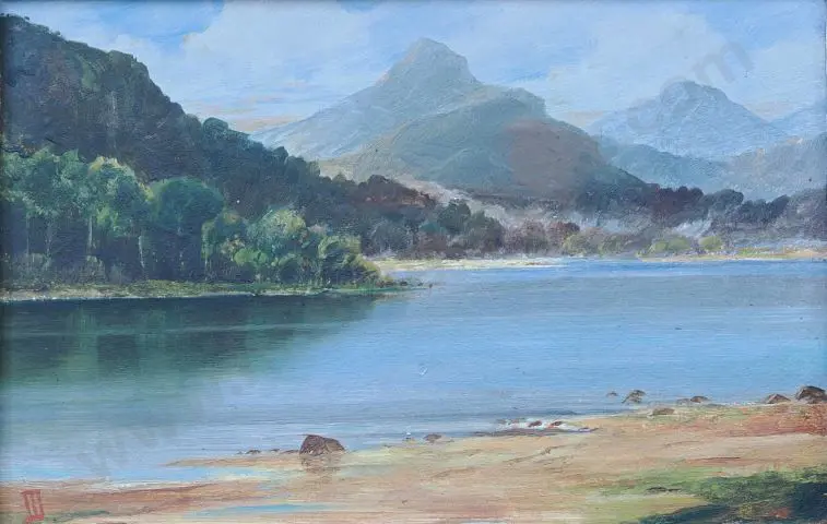 BIANCHI, Francis Otho (c.1880-1947) - Lake Wakatipu Image 1++
