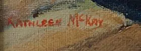 McKAY, Kathleen (1913-2006) - The Catch - Marlin brought Ashore Image 1++