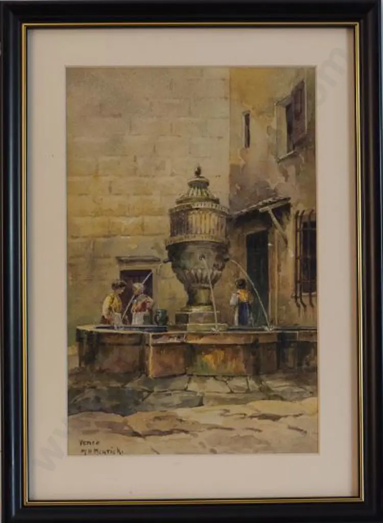 MEYRICK, Myra (Active 1886-1891) - Old Town Algiers Image 1++