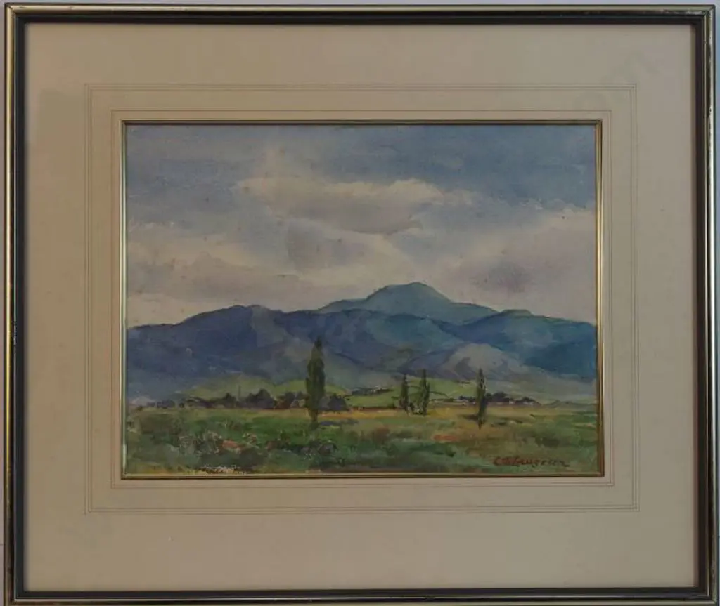 LAUGESEN, Carl Thorwald (1900-1987) - Fields & Hills Image 1++