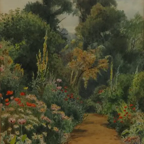 FOSTER, William (1853-1924) - Summer Border