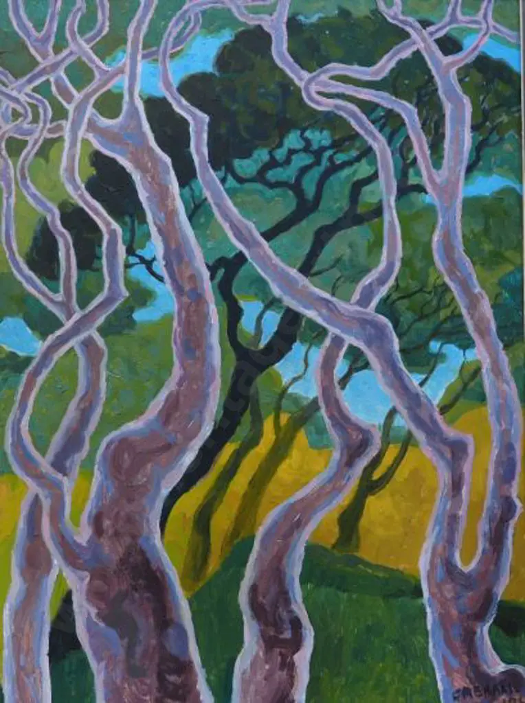 GREHAN, Joan (1920-2007) - Manuku Fringe, 1992 Image 1++