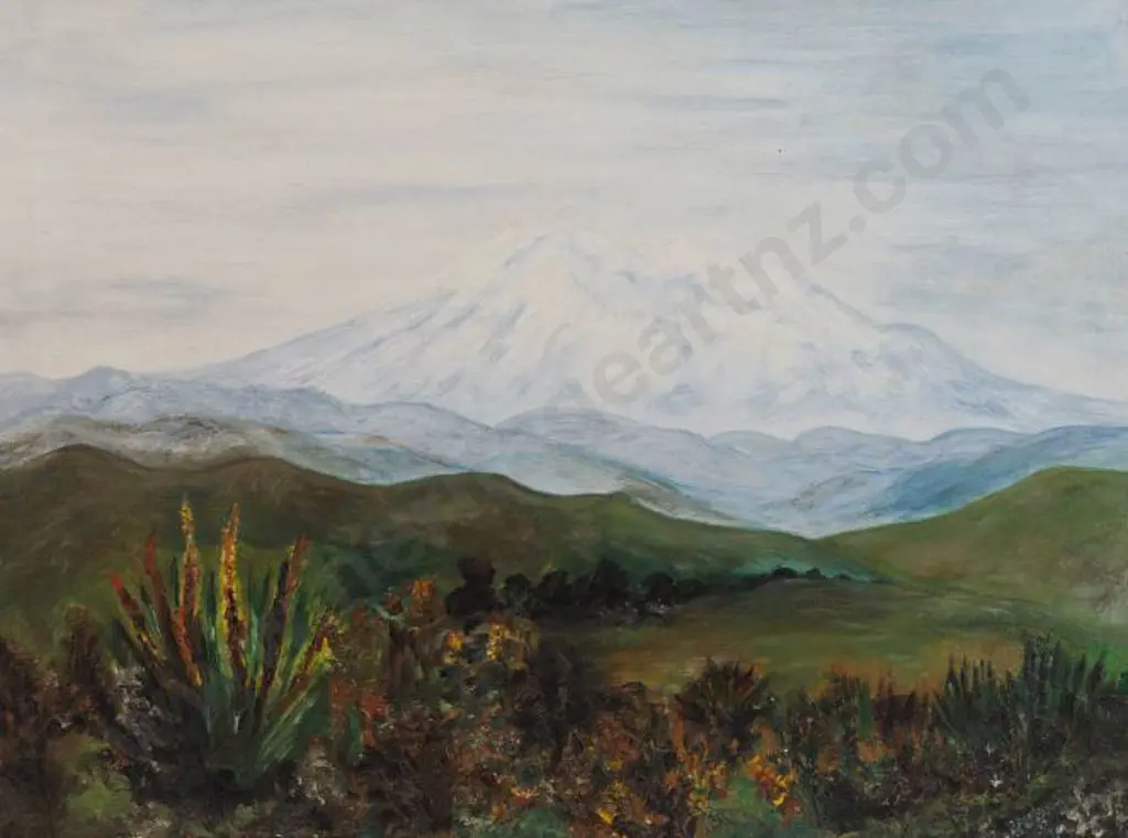 COLLIER, Maurice (Attrib) - Mount Ruapehu Image 1++