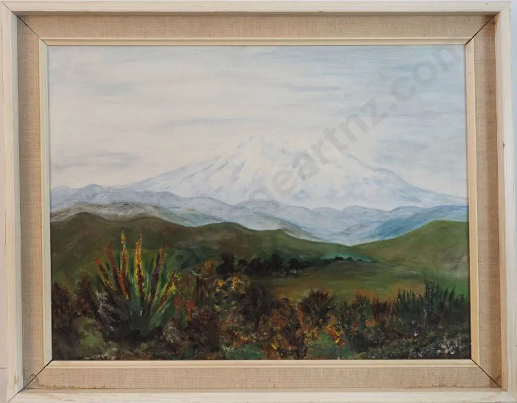 COLLIER, Maurice (Attrib) - Mount Ruapehu Image 1++