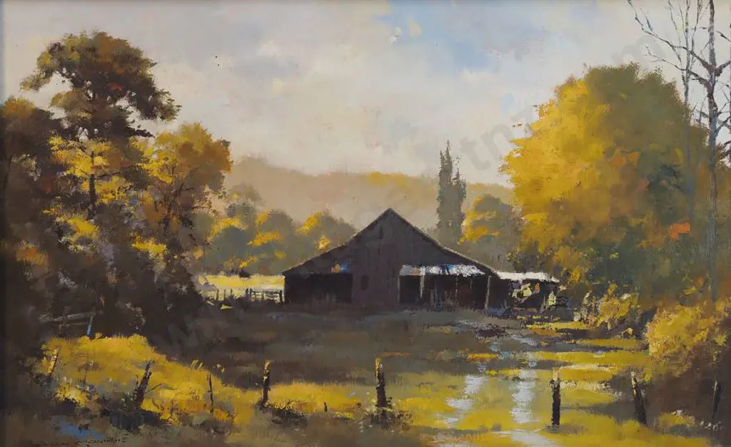 CROMBIE, Allan (Active 1970s-90s) - The Old Woolshed Image 1++