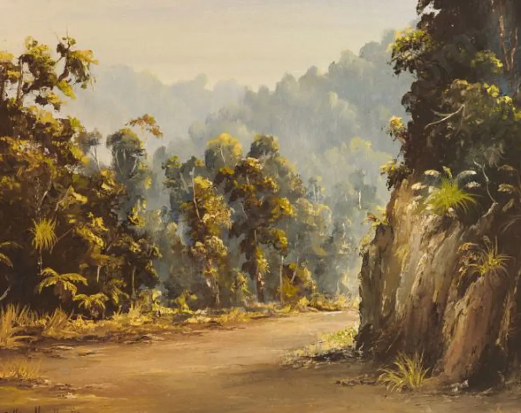 HAMILTON, Colleen (1930-1996) - Native Bush with Track, 1978 Image 1++