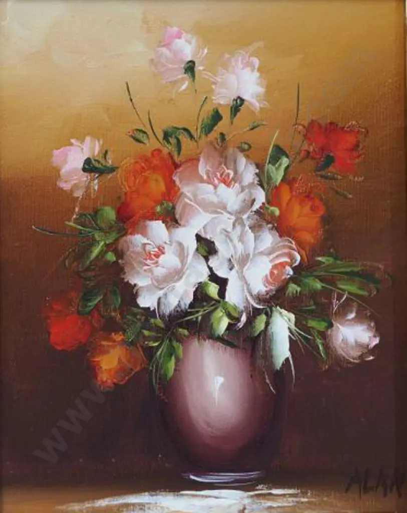 ALAN (Active 2000s) - Flowers in Vase Image 1++