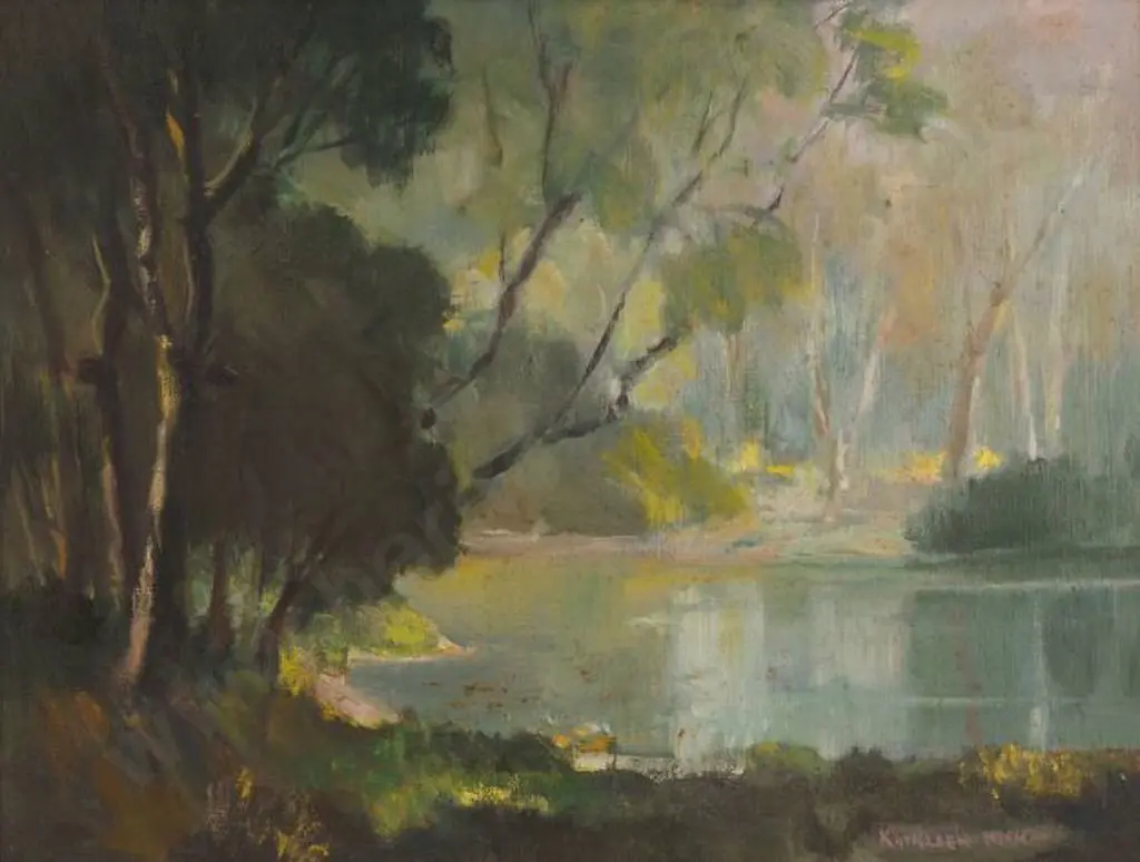 McKAY, Kathleen (1913-2006) - Nixon's Creek, Wanganui Image 1++