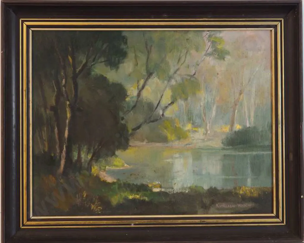 McKAY, Kathleen (1913-2006) - Nixon's Creek, Wanganui Image 1++
